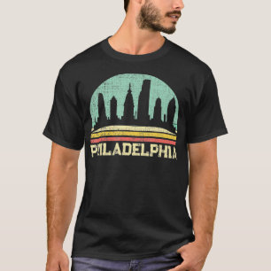 Classic Retro Vintage Philadelphia City Tshirt