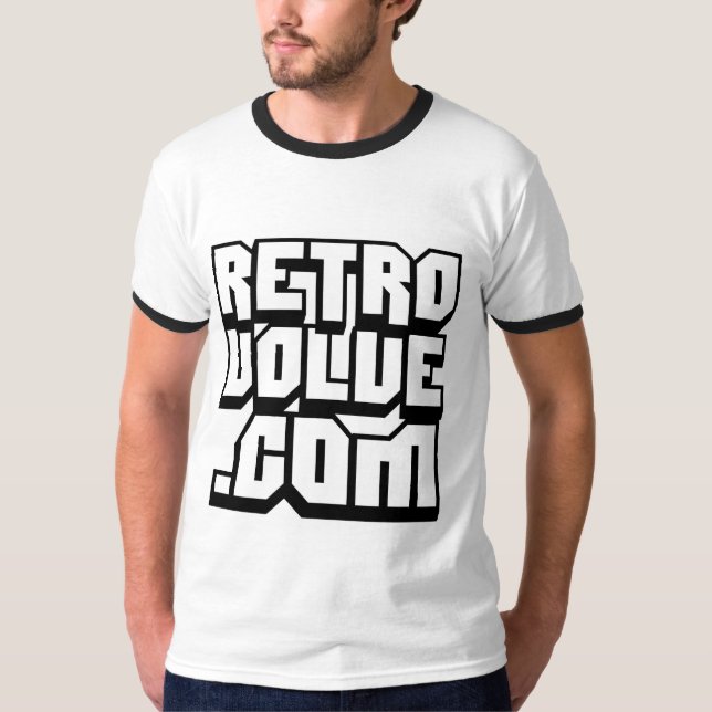 Classic Retrovolve Ringer Tee (Front)