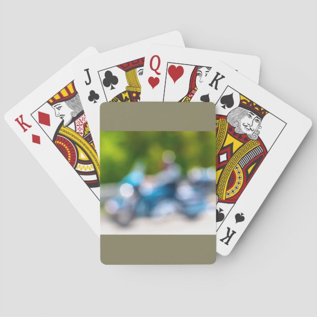 classic rider playing cards (Back)