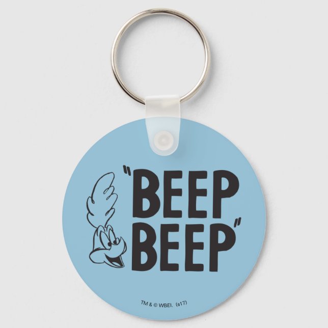 Classic ROAD RUNNER™ BEEP BEEP!™ Key Ring (Front)