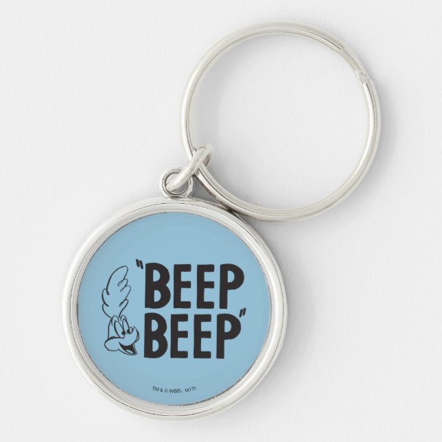 Classic ROAD RUNNER™ BEEP BEEP!™ Key Ring (Front)