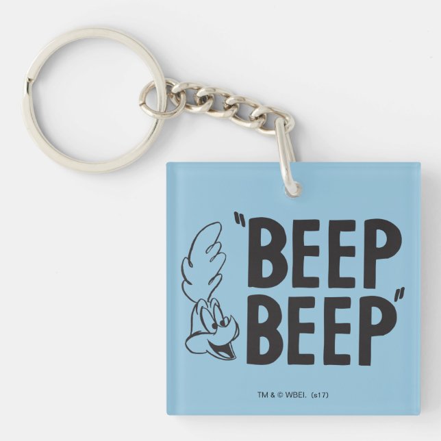Classic ROAD RUNNER™ BEEP BEEP!™ Key Ring (Front)