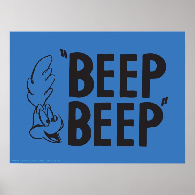 Classic ROAD RUNNER™ BEEP BEEP!™ Poster (Front)