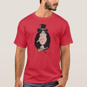 Classic Rock 90's Funny Drawing Cartoon Caricature T-Shirt