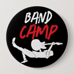 Classic Rock Band Camp 10 Cm Round Badge