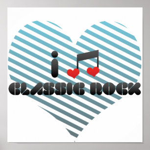 Classic Rock fan Poster