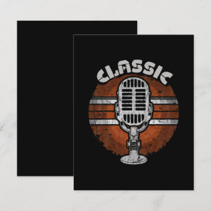 Classic-rock RSVP Card