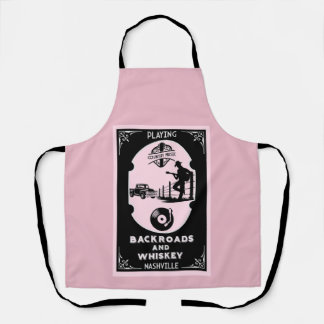 Classic Romantic Country Music Apron