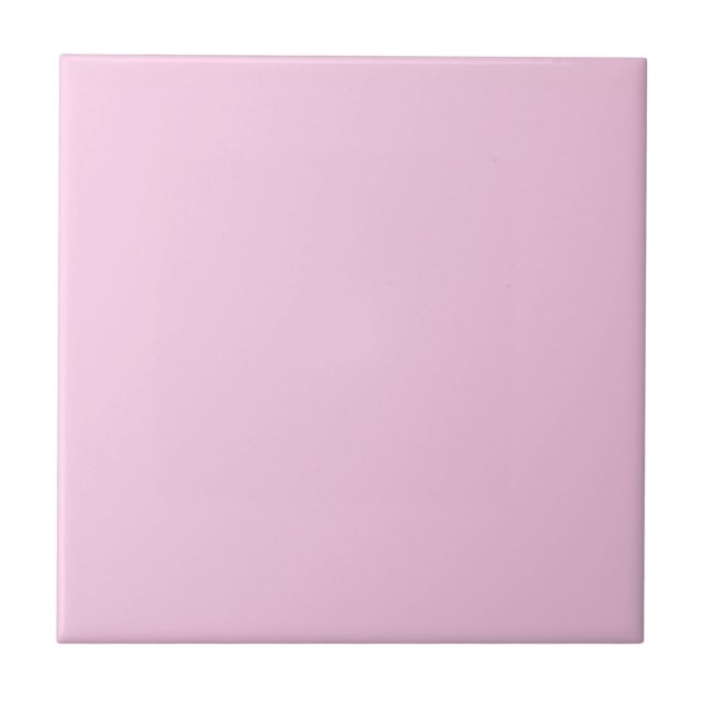 Classic Rose Solid Colour Tile (Front)