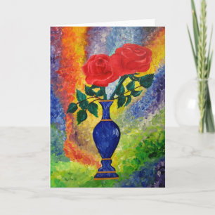 Classic Roses Greeting Card
