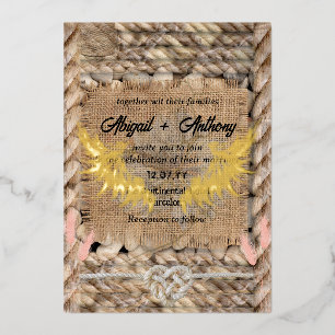 Classic Rough Rope Wedding