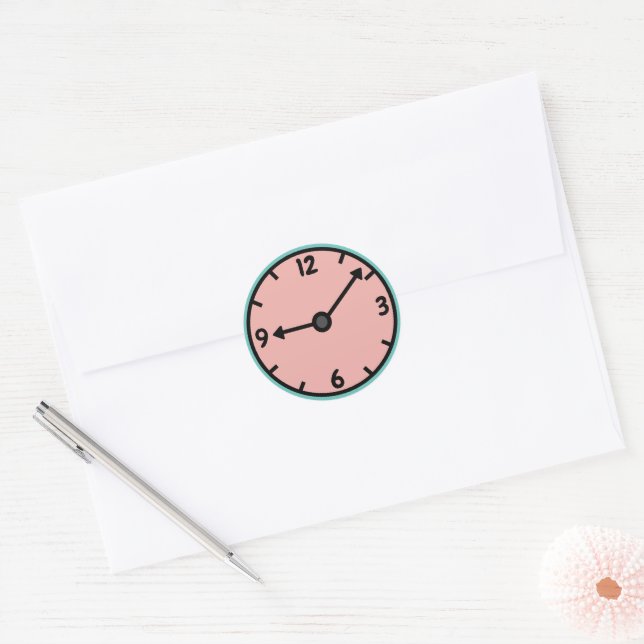 Classic Round Sticker (Envelope)
