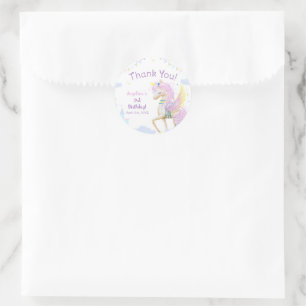  Classic Round Sticker Birthday.