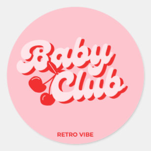 Classic Round Stickers 