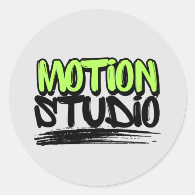 Classic Round Stickers  (Front)