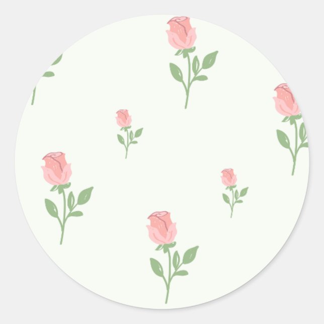 Classic Round Stickers (Front)