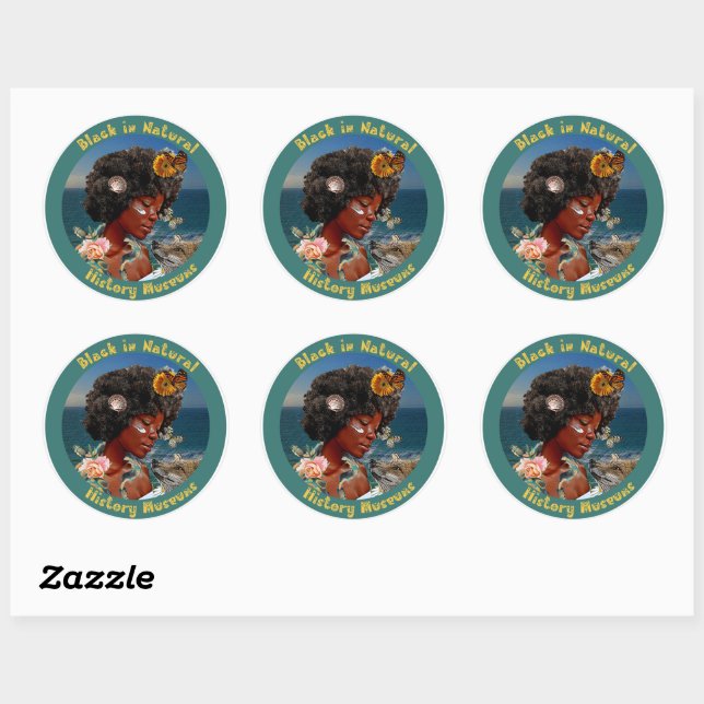 Classic Round Stickers (Sheet)