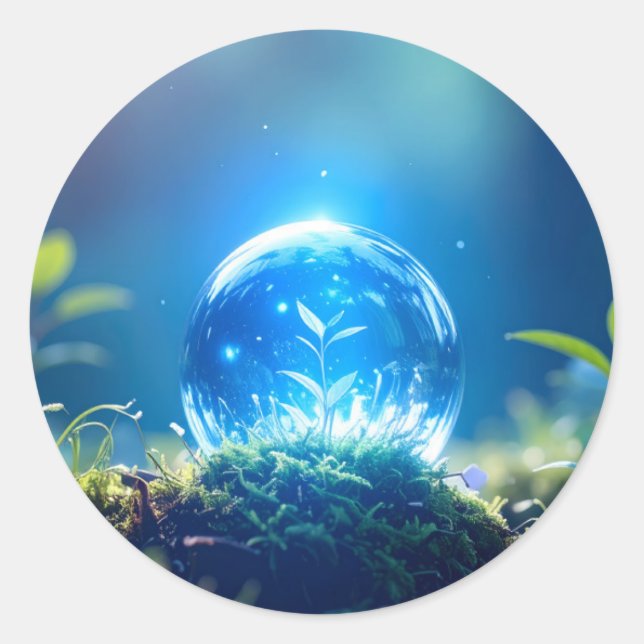 Classic Round Stickers (Front)