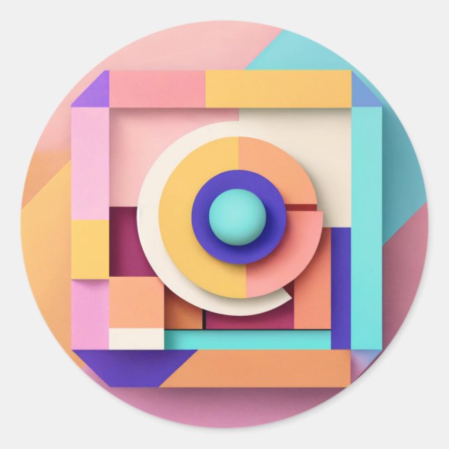 Classic Round Stickers (Front)