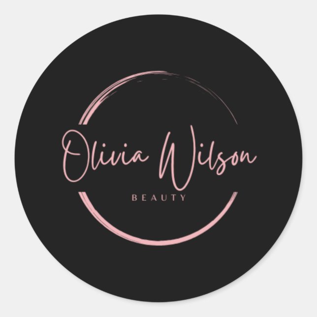 Classic Round Stickers  (Front)