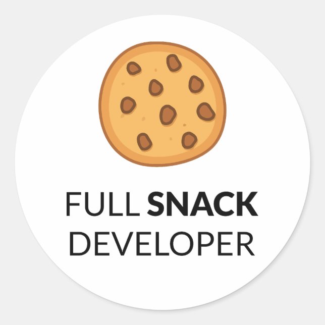 Classic Round Stickers (Front)