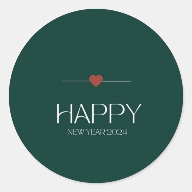 Classic Round Stickers (Front)