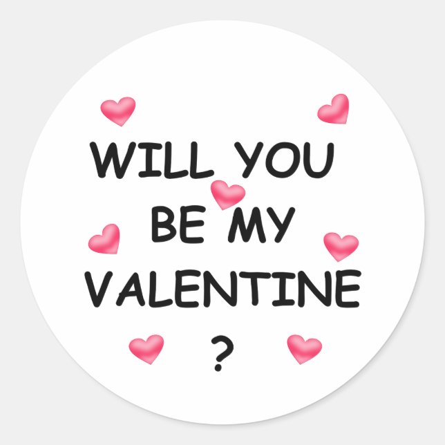 Classic Round Stickers (Front)