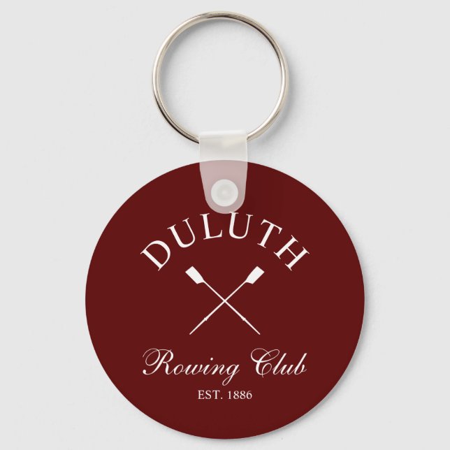 Classic Rowing Club Key Ring (Front)