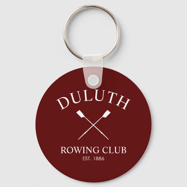 Classic Rowing Club Key Ring (Front)