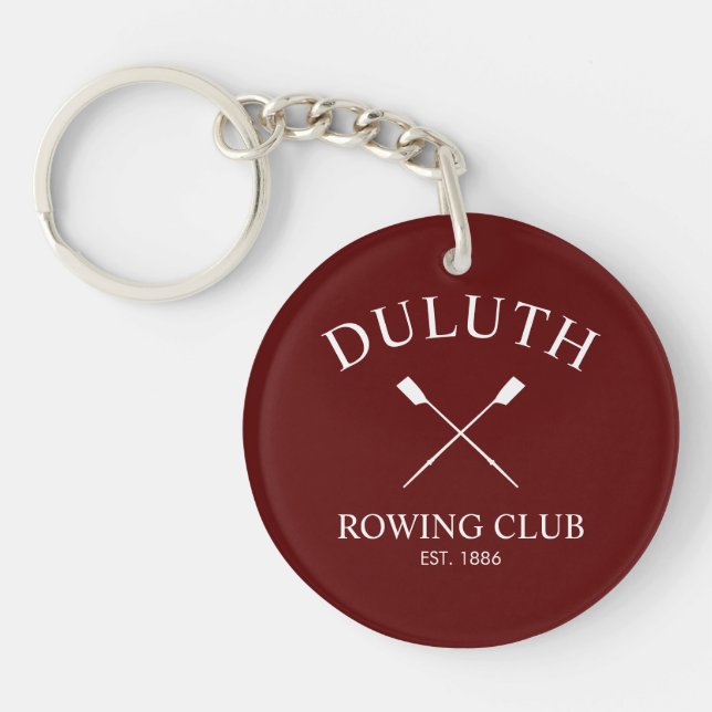 Classic Rowing Club Key Ring (Front)