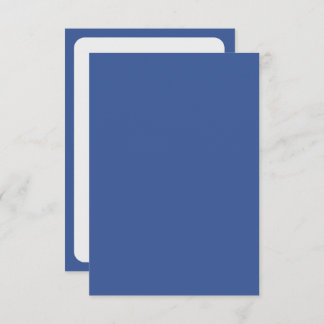 Classic RSVP Card in Blue & White – Customisable