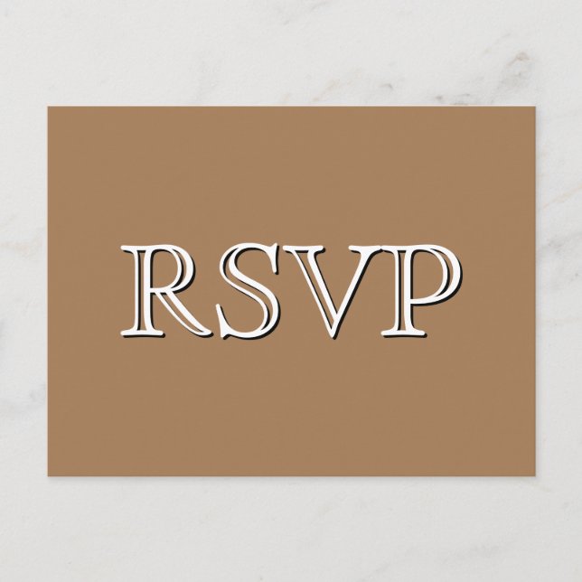 Classic RSVP Postcard (Front)