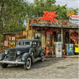 Classic RT 66 Arizona Photo Sculpture Magnet