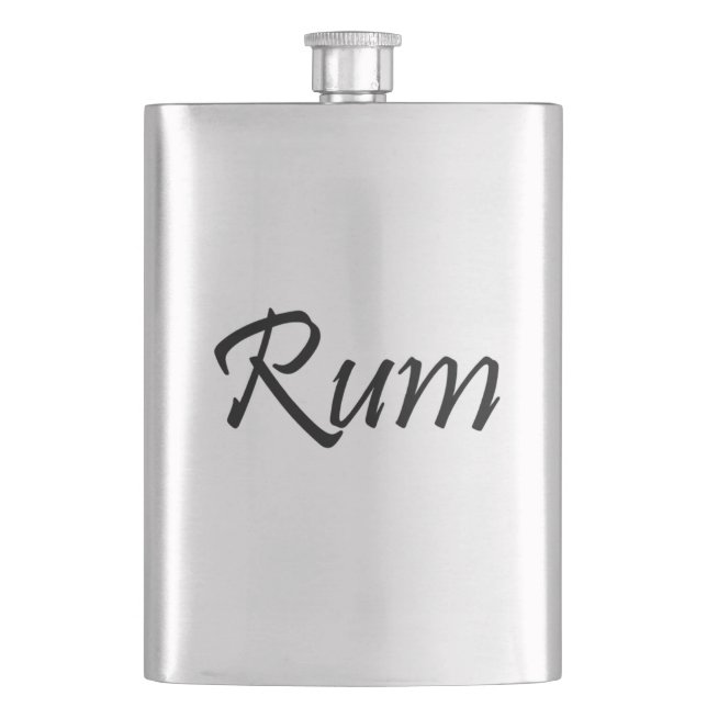 Classic Rum Flask (Front)