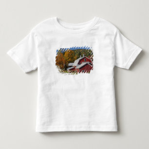 Classic rural barn and road, White Mountain Toddler T-Shirt