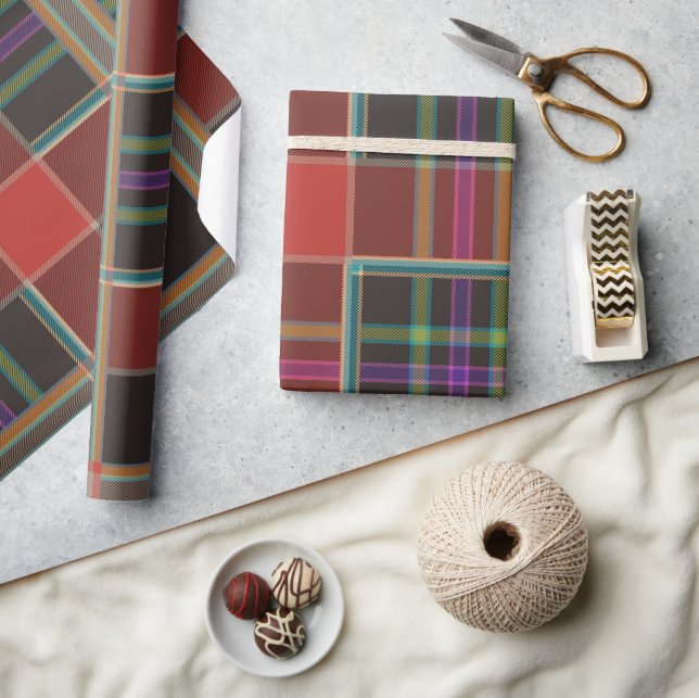 Classic Rustic Buffalo Plaid Wrapping Paper (Crafts)