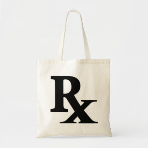 Classic Rx Pharmacy Icon print pharmacist gift Tote Bag