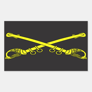 Classic Sabres Rectangle Stickers