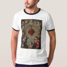 Classic Sacred Heart art by Jose Paez Men's Shirt