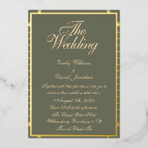 Classic Sage Green and Golden