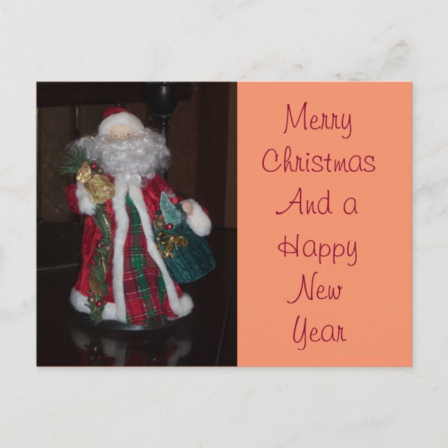 Classic Santa Claus: A Timeless Holiday Icon Postcard (Front)