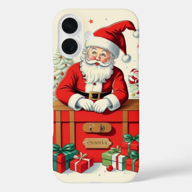 Classic Santa Claus  Case-Mate iPhone Case (Back)