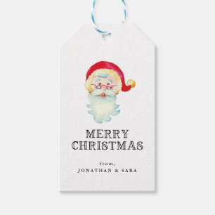 Classic Santa Claus   Merry Christmas Gift Tags