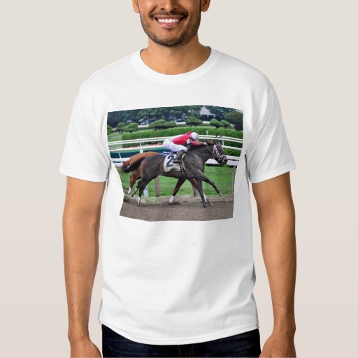 Classic Saratoga Horse Racing T-Shirts | Zazzle