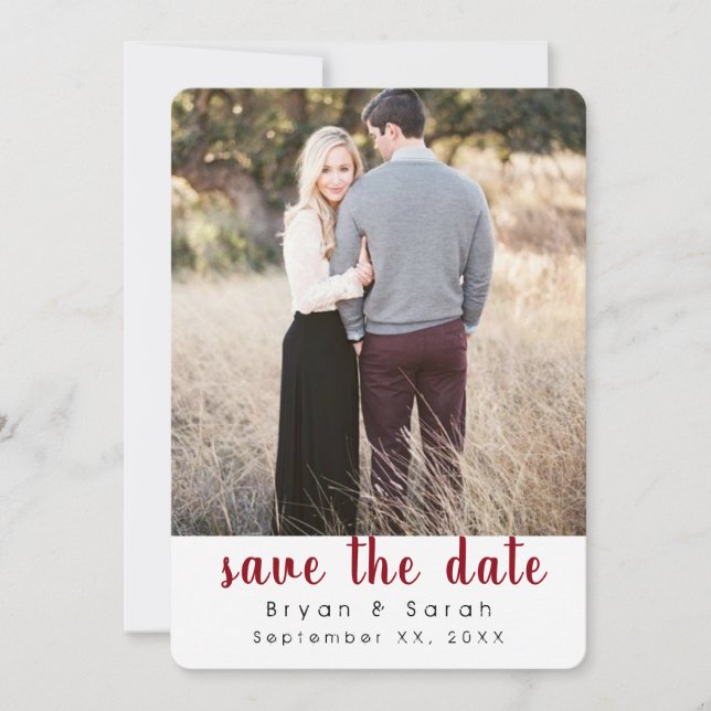 Classic Save The Date (Front)
