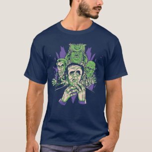 Classic Scary Halloween Horror Monsters Vampire Zo T-Shirt