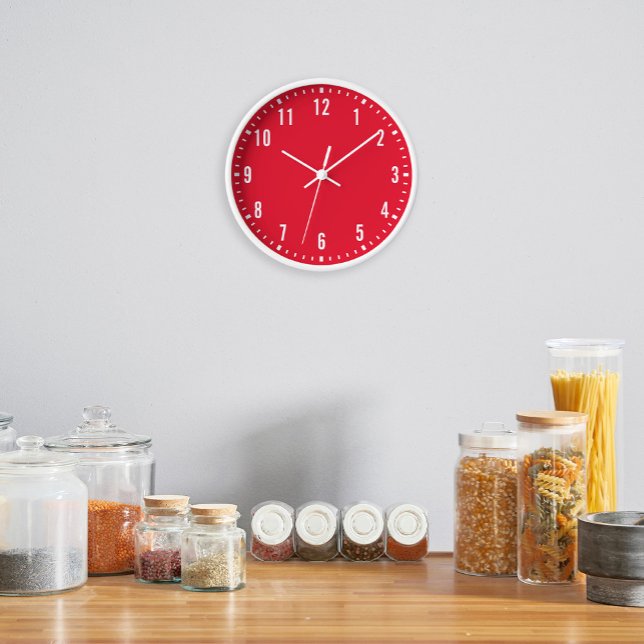 Classic School Red Clock (Creator Uploaded)