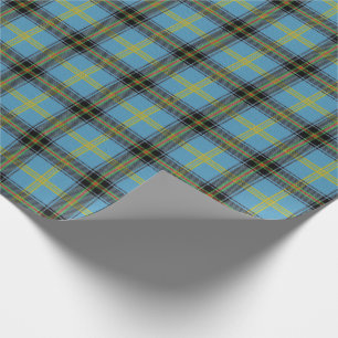 Classic Scottish Clan Bell Tartan Plaid Wrapping Paper