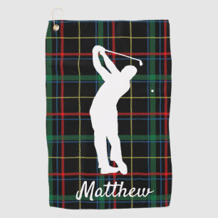 Classic Scottish pattern 'for him' Golf Towel