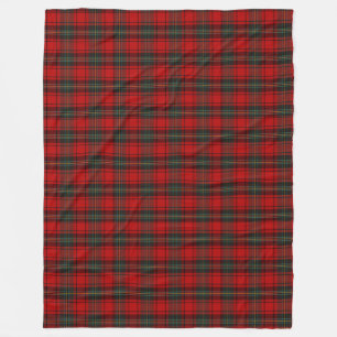 Classic Scottish Tartan Heritage Festive Christmas Fleece Blanket